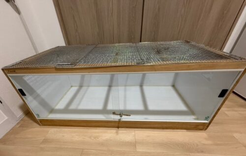 木製特注ケージ（120×600×450）