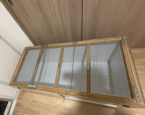 木製特注ケージ（120×600×450） - 画像 (2)